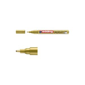 Glansig lackpenna 1.0mm - 2.0mm   Edding 751   guld