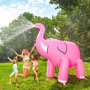 BIGMOUTH Stor Vattenspridare Rosa Elefant