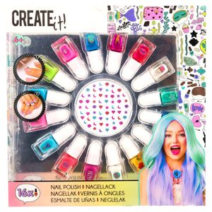 AlRICO Nagellack med Stickers Set Barn