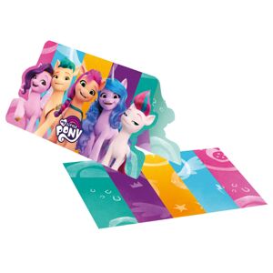 AMSCAN My Little Pony Inbjudningskort och Kuvert