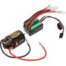 Dilwe Borstad Motor ESC Combo, Borstad Motor ESC Combo med 540 21T Borstad Motor 65A Vattentät Grön Borstad ESC för Traxxas för Tamiya