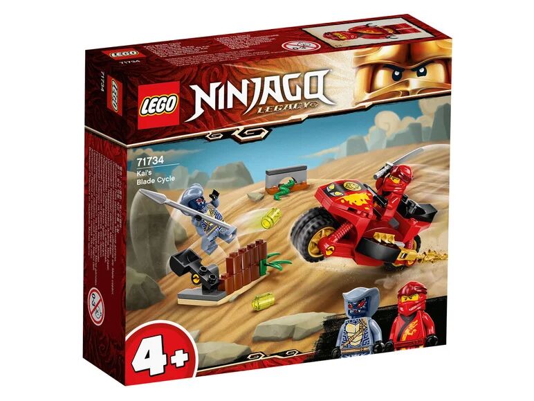 Lego NINJAGO 71734 Kaiova ozbrojená motorka