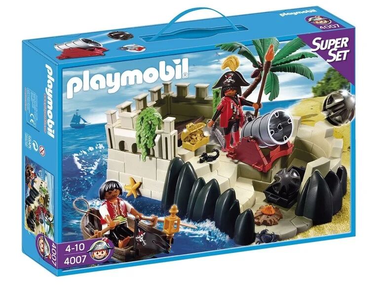 Playmobil 4007 SuperSet Pirátska pevnosť