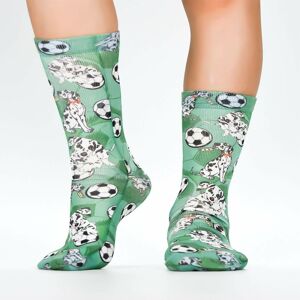 Wigglesteps Kids Football Dalmatian Socks