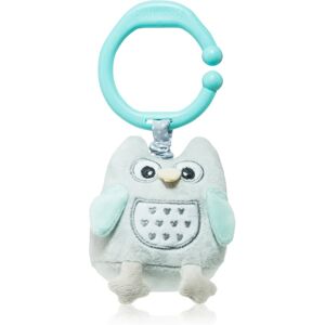 BabyOno Have Fun Musical Toy for Children contrast hanging toy with melody Owl Sofia Blue 1 pc