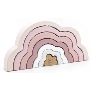 Label Label Rainbow Puzzle Cloud folding rainbow Pink 1 pc