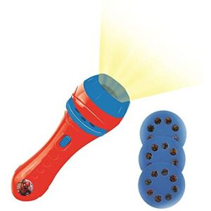 Lexibook Spider-Man torch light and projector with 3 discs, 24 images, create y