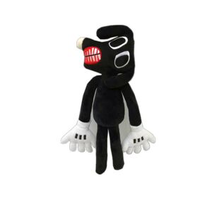 Unbranded (Black dog -30CM) Siren Head Plush Toy Cartoon Stuffed Doll Action