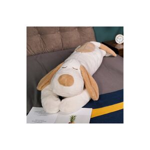 Maxpower (white, 150cm) 100/130/150CM Huge Soft Body Long Dog Plush Pillow Stuffed Animal