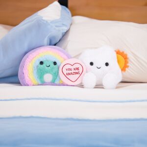 Love Hearts Rainbow and Cloud Plush