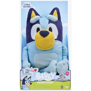 Bluey Talking Bluey 33cm Plush Kids' Soft Toy - Multi - Unisex