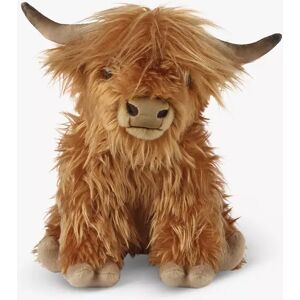 Living Nature Highland Cow Plush Soft Toy - Multi - Unisex