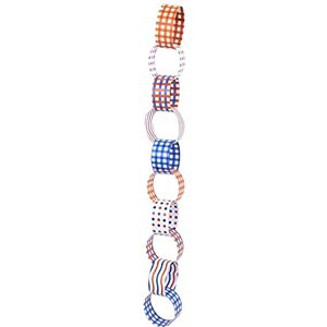 amscan 9913021 A Day to Remember Paper Chains (6pk x 60pcs, Approx 3.9m)