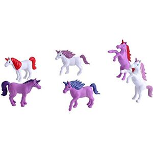 Wild Republic 23149 Adventure Bucket Mini Unicorn, Playing Set, 10 cm, 6 Pieces, Multi