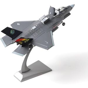 NUOTIE F-35B Lightning II 1/72 Metal Fighter Jet Model Kit USAW Diecast Alloy carrier Aircraft Model With Stand for Adult Military Enthusiasts Collections or Gift (F-35B Marine Corps)