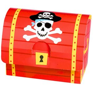 Amscan International399900 Favour Box Pirates Treasure, Pack of 8