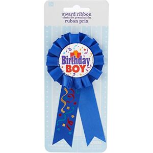 Amscan 21153-44 Ribbon Award:Birthday Boy