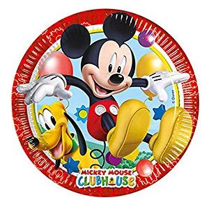 Unique Party Amscan Playful Mickey Paper Plates Party Accessory