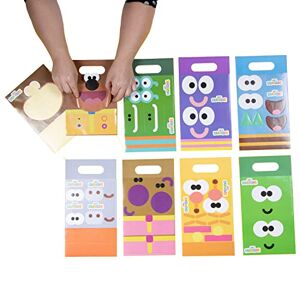Amscan 9908522 - Hey Duggee Customisable Paper Party Loot Bags - 8 Pack