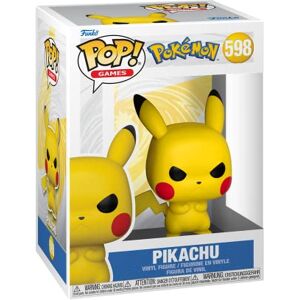 Funko Pop! Games: Pokemon - Grumpy Pikachu - Amazon Exclusive - Collectable Vinyl Figure - Gift Idea - Official Merchandise - Toys for Kids & Adults - Video Games Fans - Model Figure for Collectors