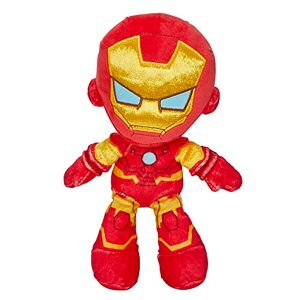 Mattel Marvel Plush Character Figure, 8-inch Ironman Super Hero Soft Doll in Fun-to-Touch Fabrics, Collectible Gift for Kids & Fans Ages 3 Years Old & Up, GYT41