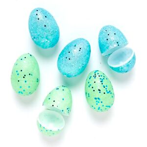 amscan 370504 Amscan - Easter Re-fillable Plastic Mermaid Eggs for Egg Hunts - 6 Pack