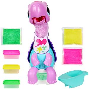 Little Live Pets Gotta Go Turdle Value Pack Interactive Plush Toy That Eats, Sings, Dances, Poops and Talks. Bonus Food, Containers and Bib. Batteries Included. for Kids Ages 4+ Amazon Exclusive