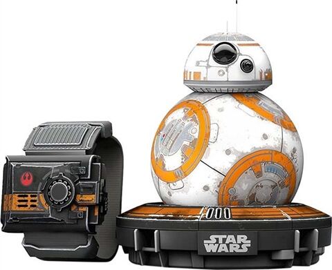 Refurbished: Sphero BB-8 Battleworn Star Wars Interactive Droid+Force Band Remote, A