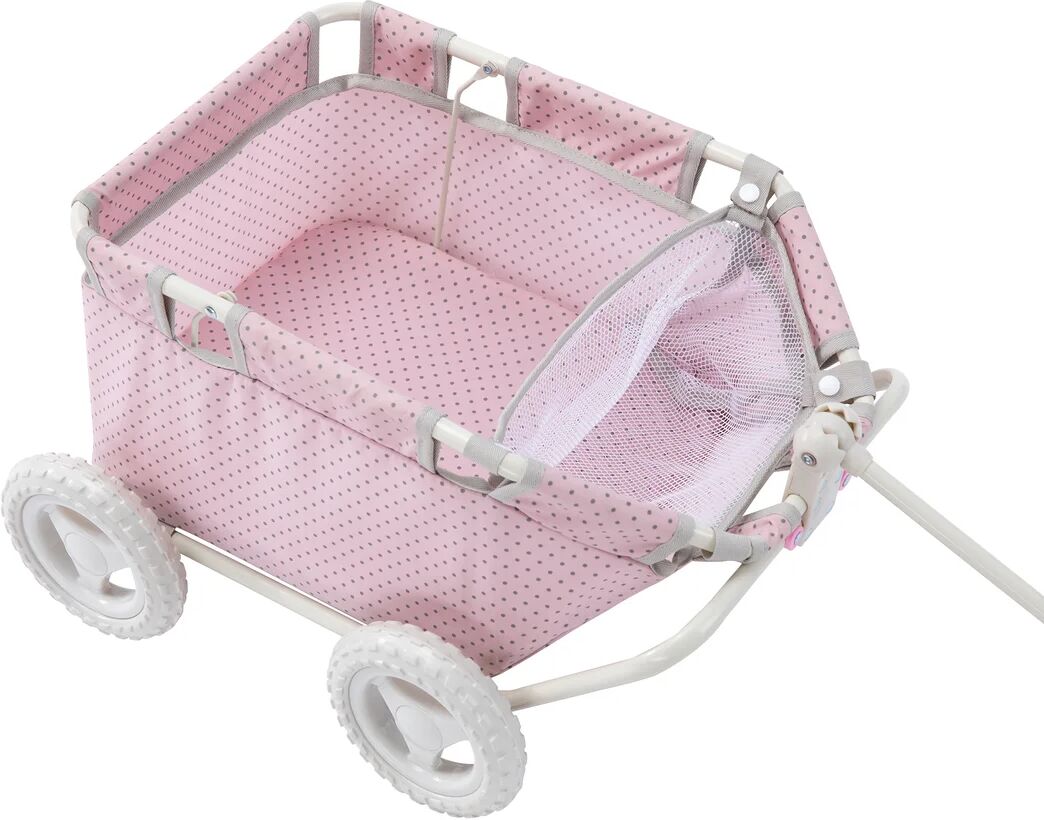 Teamson Kids Olivia's Little World - Polka Dots Princess Doll Wagon brown 68.0 H x 35.0 W x 48.0 D cm