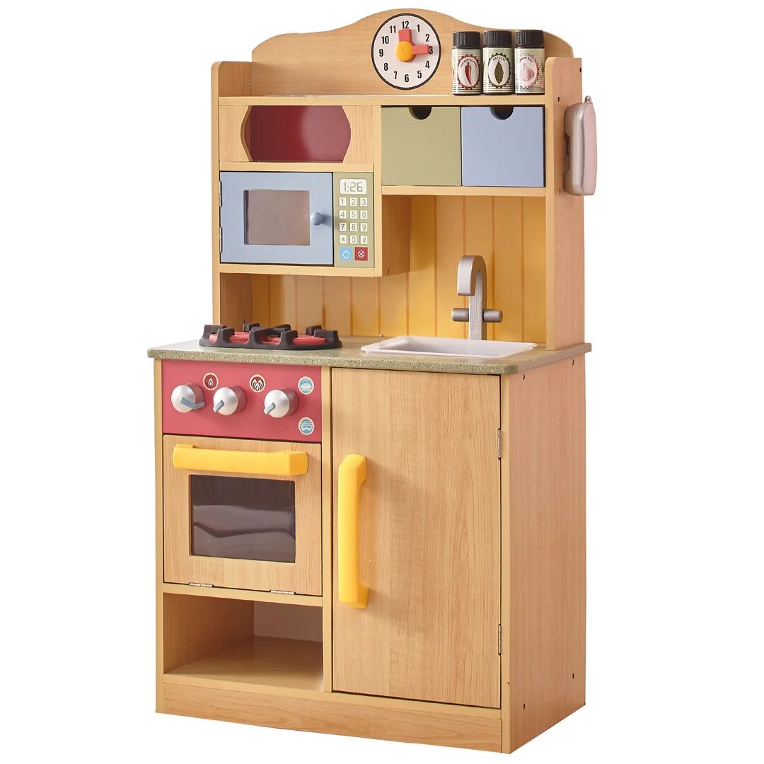 Teamson Kids Kitchen Set brown 90.17 H x 54.6 W x 29.5 D cm