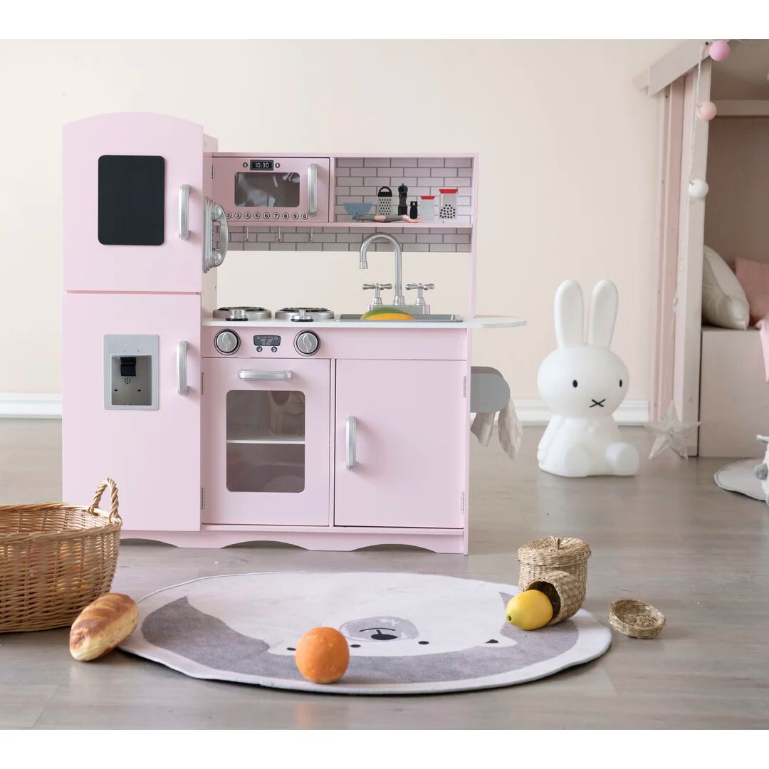 Harriet Bee Eady Kitchen Set pink 85.0 H x 80.0 W x 30.0 D cm