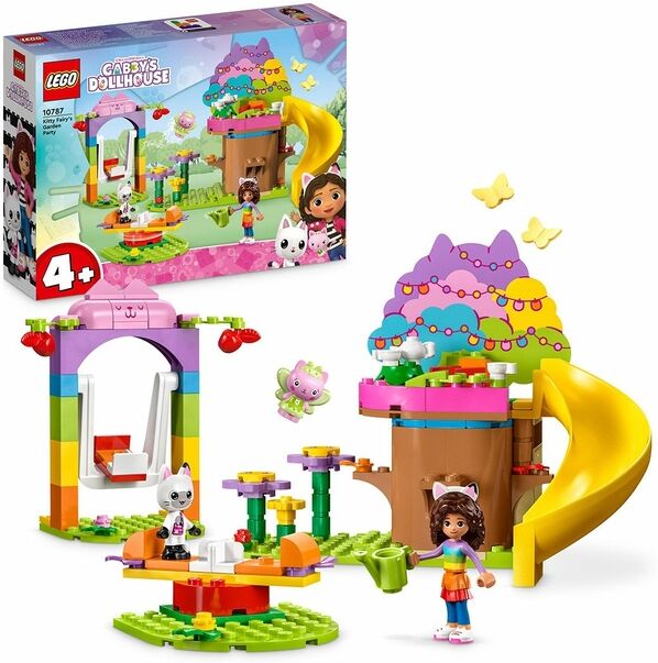 Lego Gabby'S Dollhouse Kitty Fairy'S Garden Party 10787