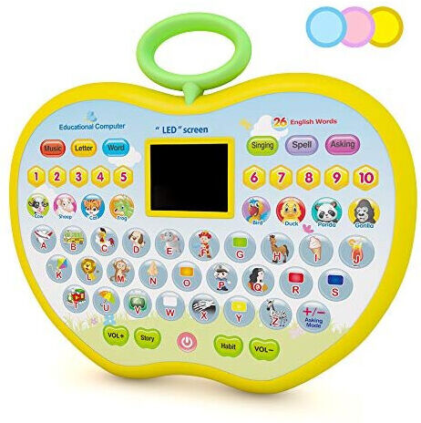 Eala Education Learning Computer Tablet Toy Gift for Kids Girls Boys age 2 3 4