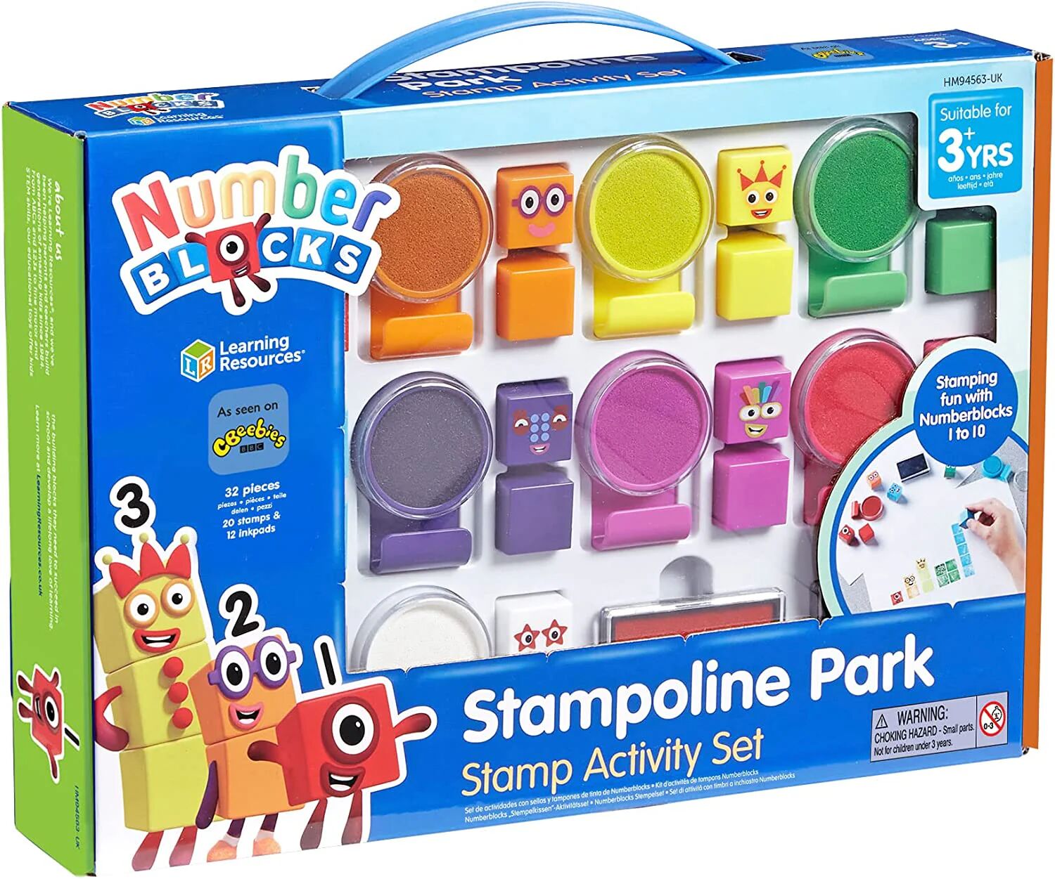 Numberblocks Stampoline Park Stamp Activity Set by Learning Resources - Ages 3+ Learning Resources