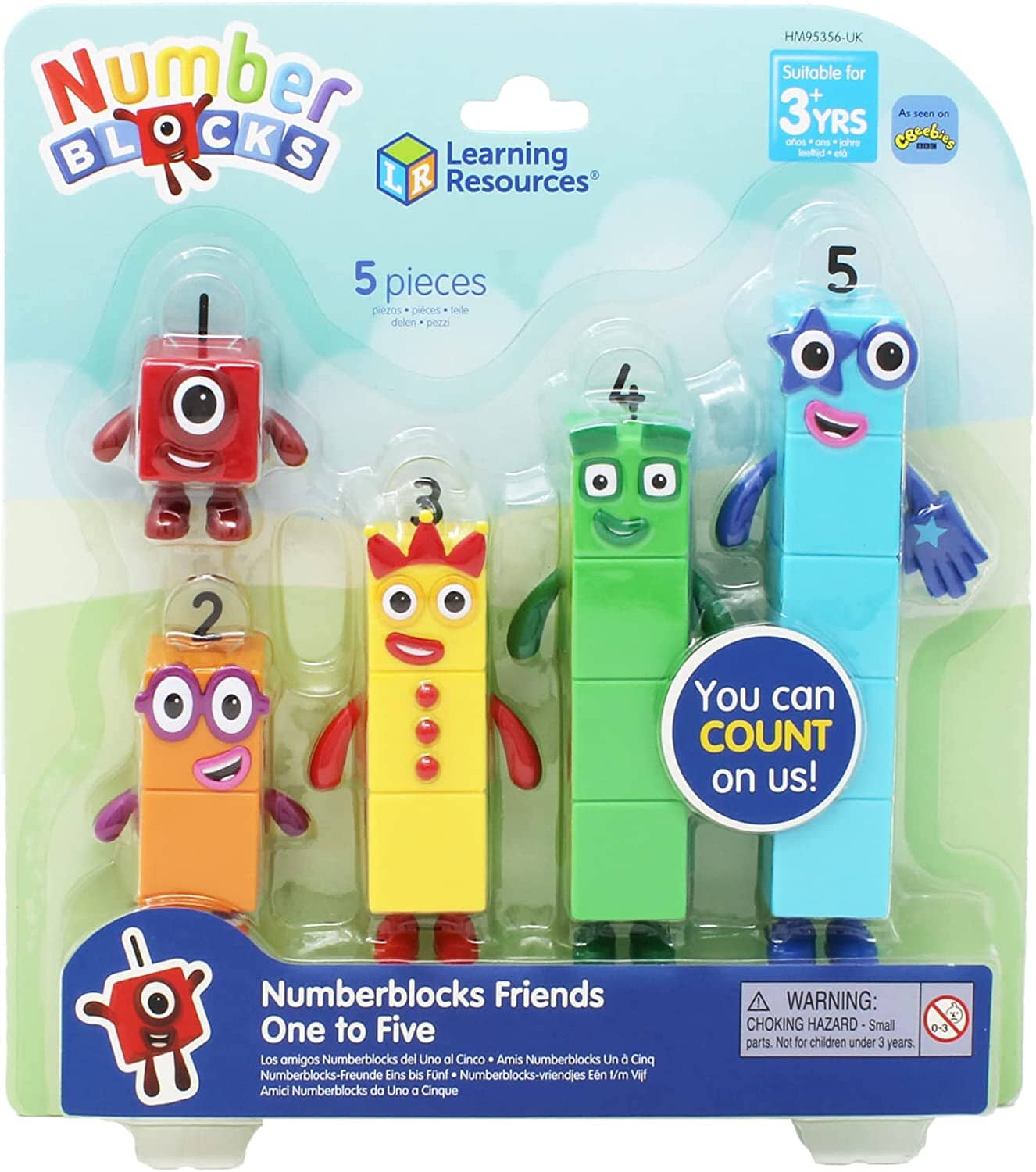 Numberblocks Friends One to Five by Learning Resources - Ages 3 Years+ Learning Resources