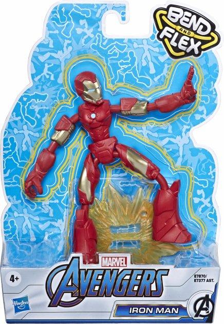 Hasbro   Bend and Flex   Avengers Marvel   Iron Man