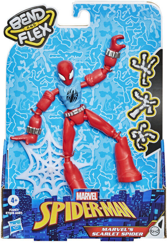 Hasbro   Bend and Flex   Spider-Man Marvel   Scarlet Spider