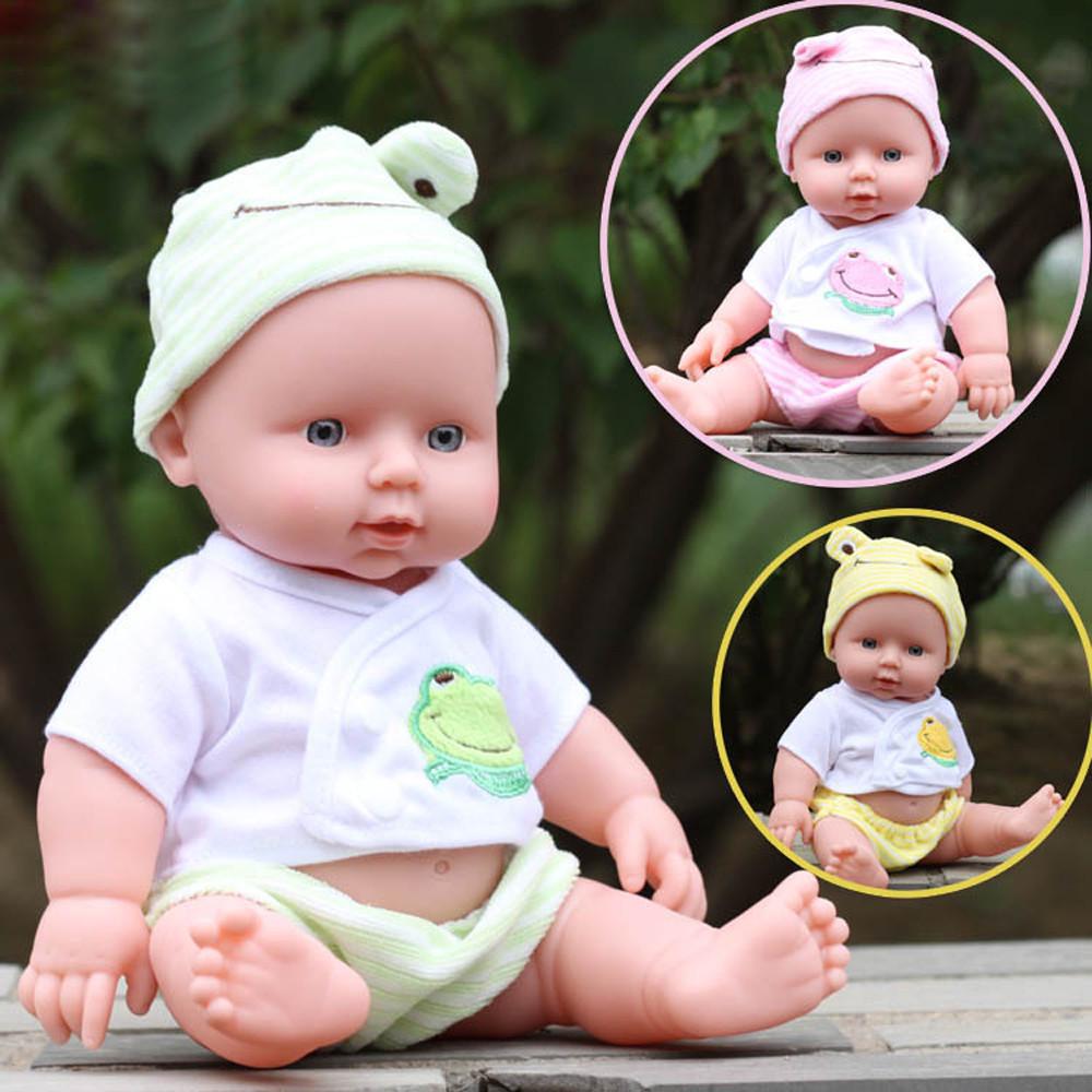 Fiona Baby Emulated Doll Soft Children Reborn Baby Doll Toys Boy Girl Birthday Gift YE