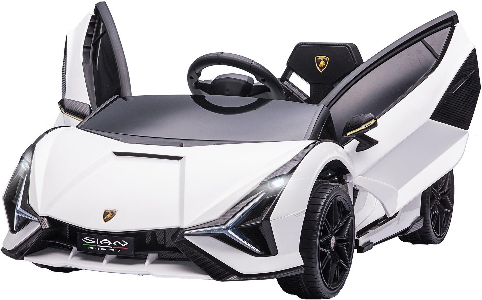 HOMCOM Lamborghini SIAN 12V Kids Electric Ride On Car Toy Remote Control