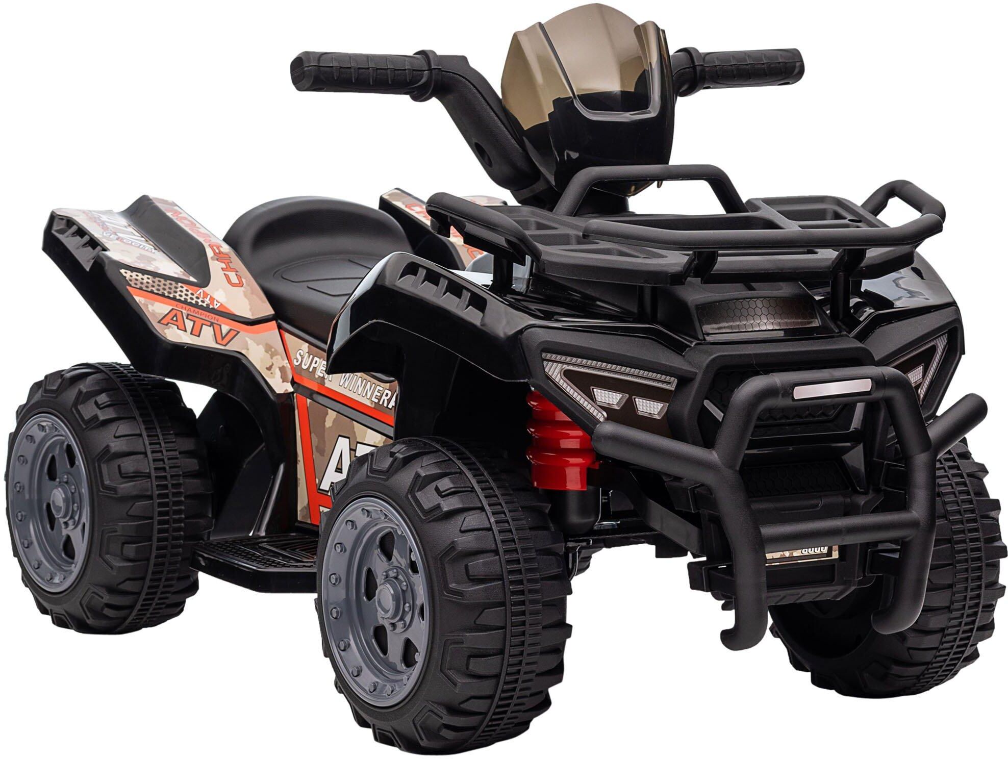 HOMCOM Kids Ride-on Four Wheeler ATV Car with Music for 18-36 months