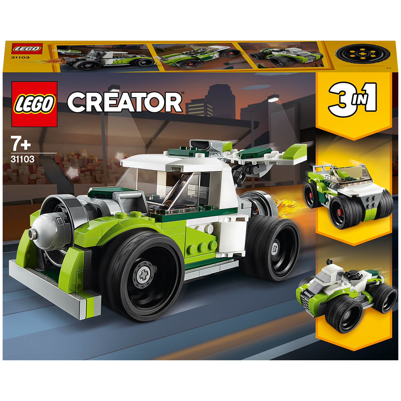 Lego Creator: 3in1 Rocket Truck Construction Set (31103)