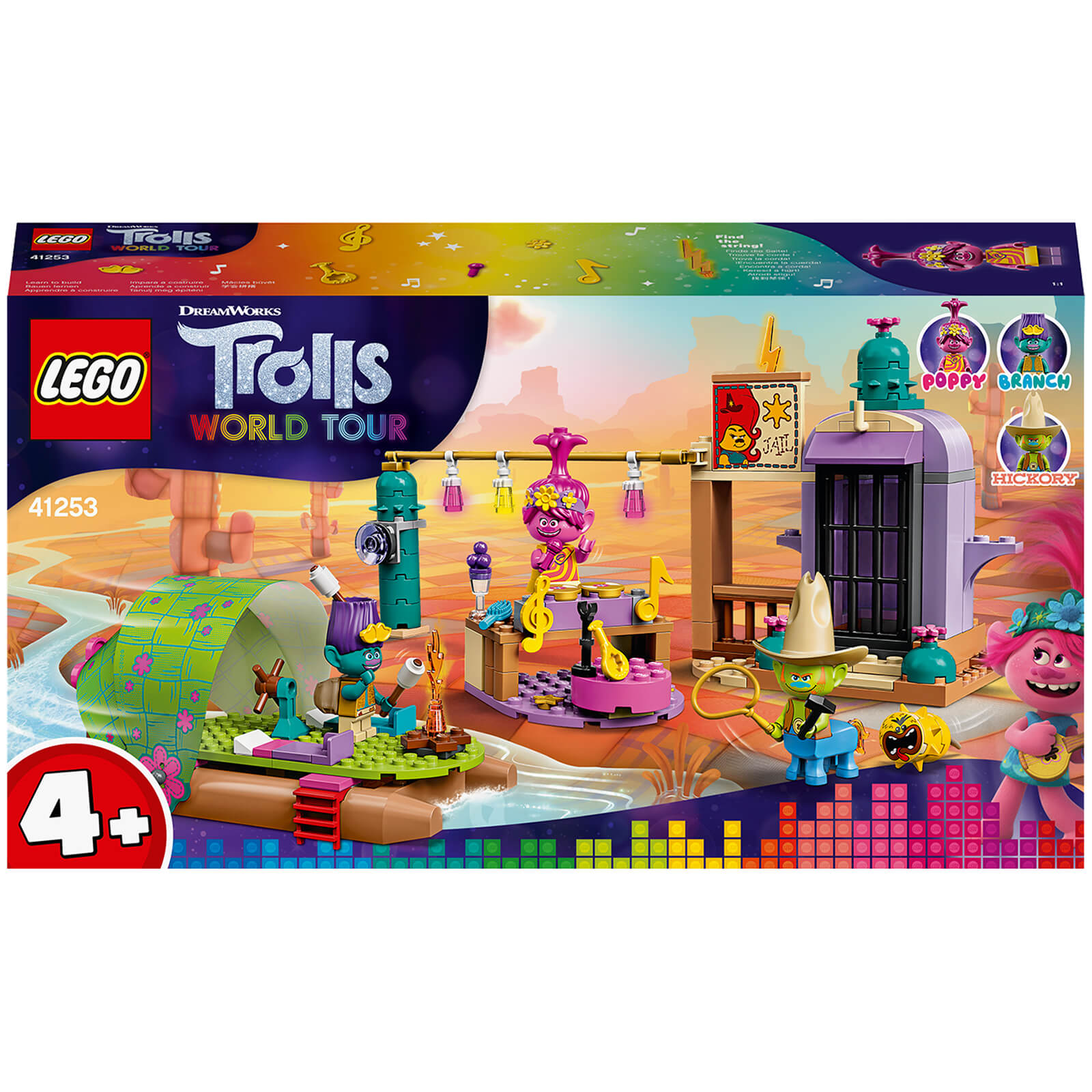 Lego Trolls 4+ Lonesome Flats Raft Adventure Playset (41253)