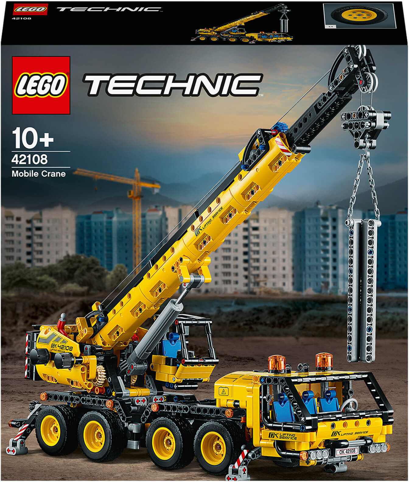 Lego Technic: Mobile Crane Truck Toy (42108)