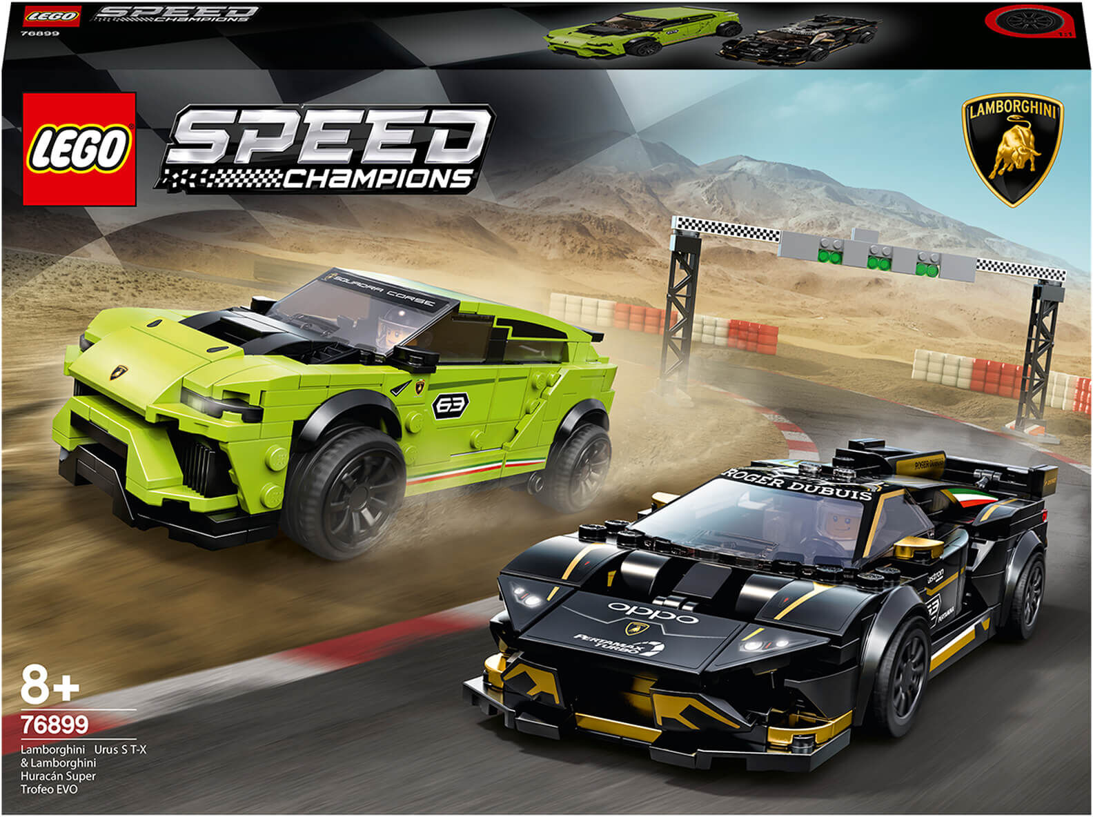 Lego Speed Champions: Lamborghini Urus & Huracán Set (76899)