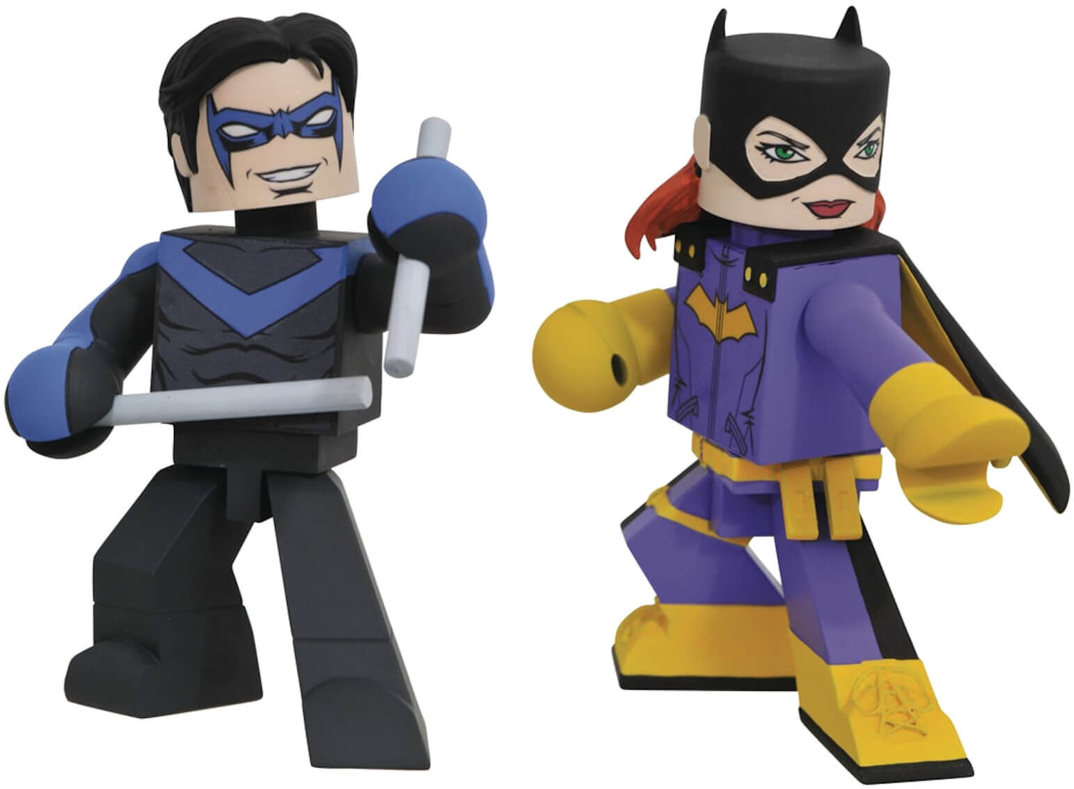 Diamond Select DC Comics Batgirl & Nightwing Comic Vinimate EXC 2 Pack