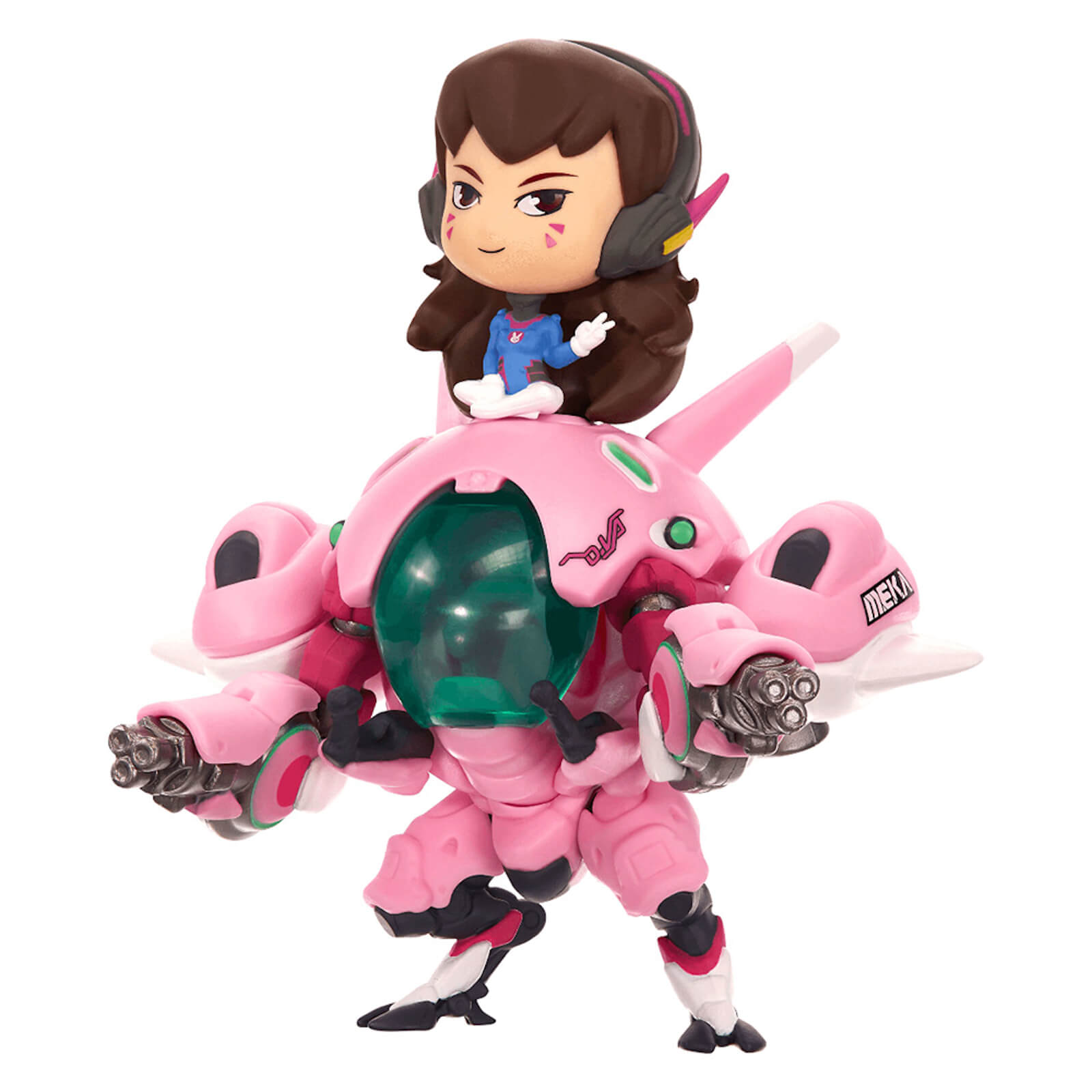Blizzard Overwatch Cute But Deadly D.Va with MEKA Figure