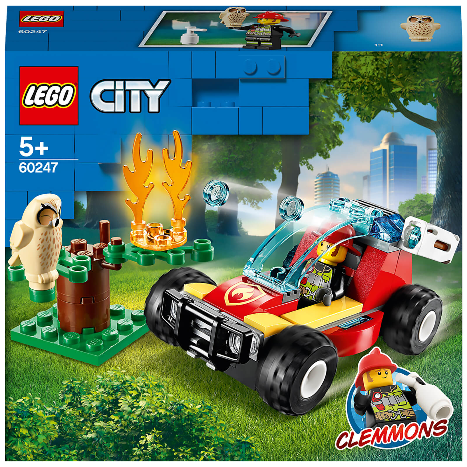 Lego City: Forest Fire Response Buggy Building Set (60247)