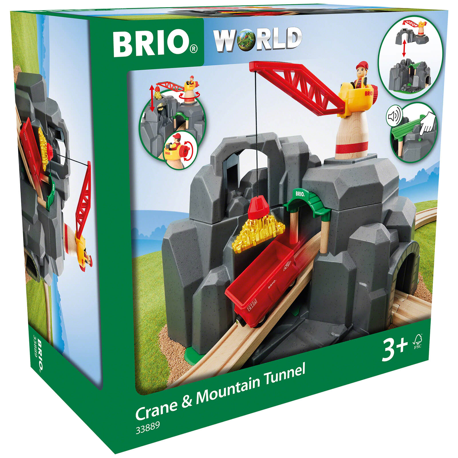 Brio Crane and Mountain Tunnel