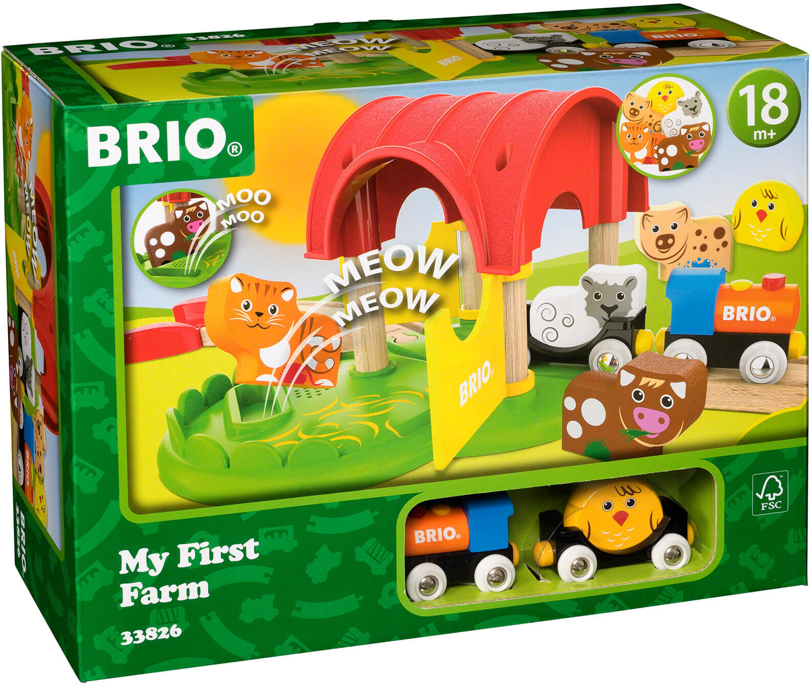 Brio My First Railway Farm