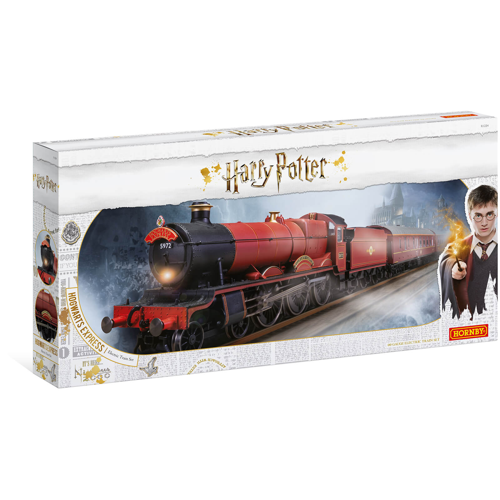 Hornby Harry Potter Hogwarts Express Model Train Set-unisex